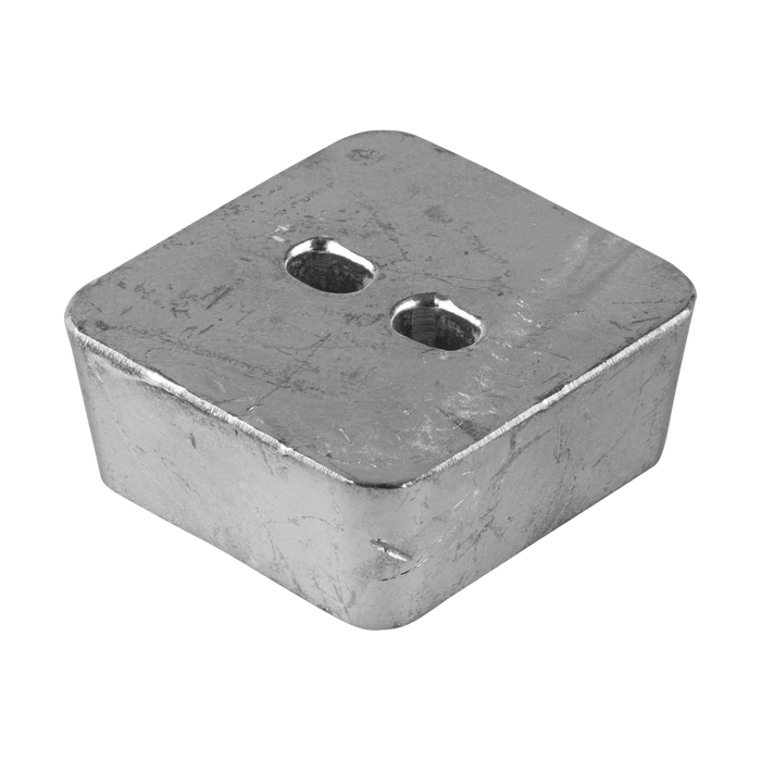 Bloque Zinkanod, para Kamewa - Rolls Royce, 10108220, Jet FF375S - FF550, A40, Hydrojet