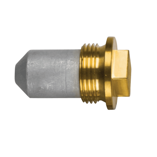 Zinkanod Volvo Penta, typ pencil anode Ć26 - L 40 - with brass plug th. 1'' GAS (bspp), VP823661, R800716C - AnodeFactory