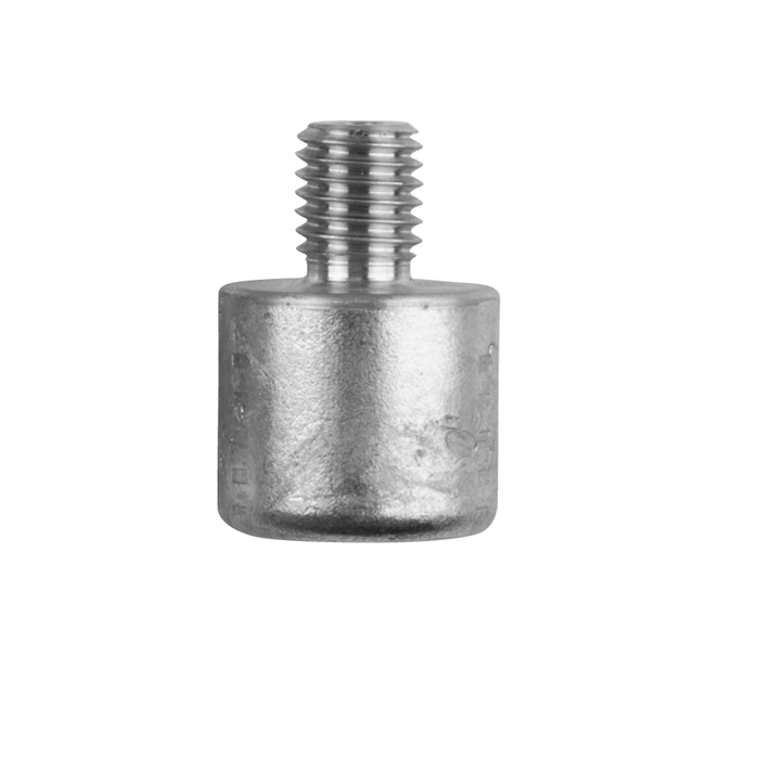Barre anode zinc Ø35 * 80 mm, UTT 3/4 Thread de tuyau 20 mm