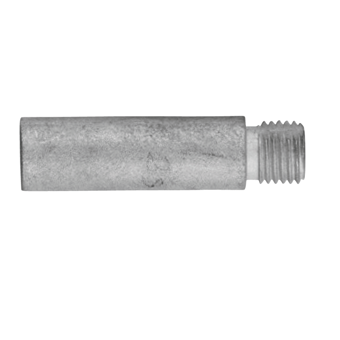 Ánodo de zinc tipo lápiz para motores YANMAR, 12,7 mm diámetro, 38 mm, Y 119574-44150, R801321