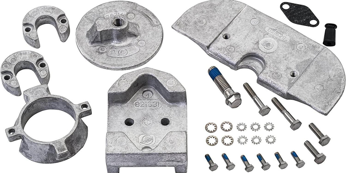 Anoden Satz Magnesium für Mercruiser R, MR, Alpha One bis 1990 Anoden Satz Magnesium für Mercruiser R, MR, Alpha One bis 1990