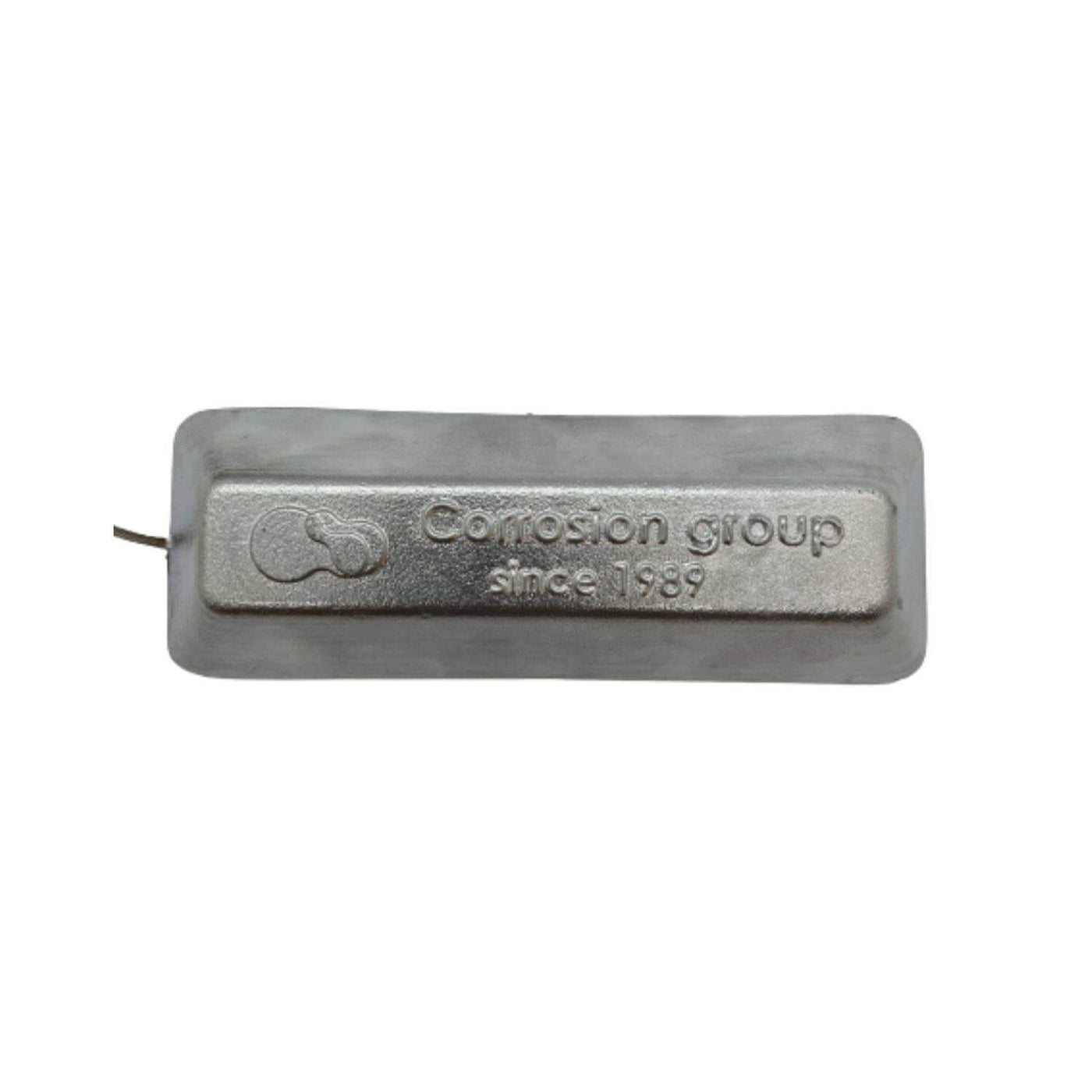 Zinc Anode 12.65Lb, wire 3m/10ft. (2mm) wire, 316L, Rfender1 — AnodeFactory