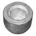 Magnesiumanod Sidepower - Sleipner propeller nut SE130/170 - SP240/285, 201180 - AnodeFactory